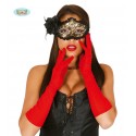 Guantes Negros 45 cm.
