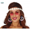 CONJUNTO HIPPIE (CINTA CABEZA,GAFAS,PENDIENTES)