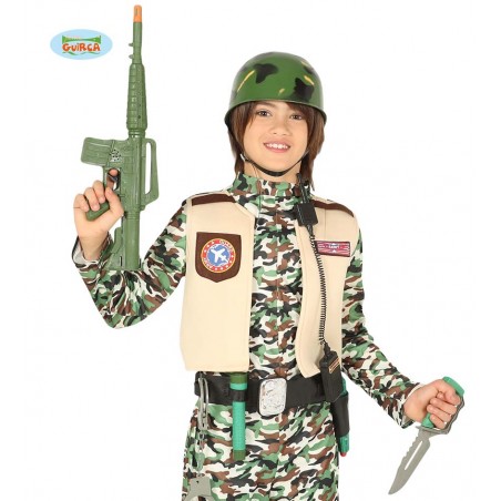 CINTURON MILITAR CON CASCO