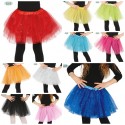 TUTU INFANTIL GLITTER COLORES