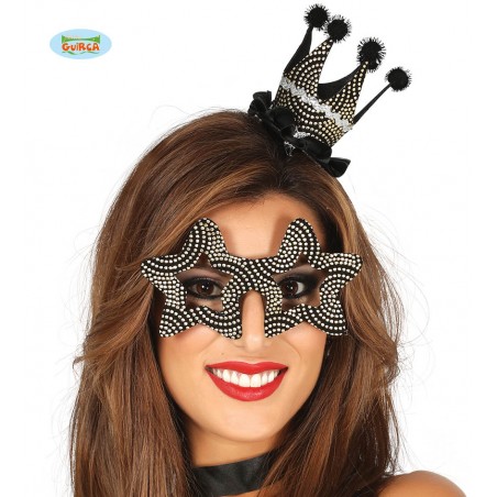 SET CORONA Y GAFAS FIN DE AÑO ORO