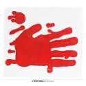 DECORACION SANGRE MANO GEL 19 CMS