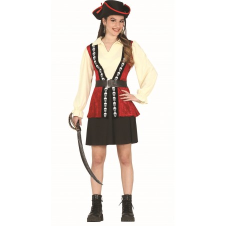Pirata Niña Terciopelo