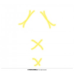 MASCARA ASESINO CON CAPUCHA Y LUZ, PVC