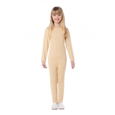 MAILLOT BEIGE 2 PZAS UNISEX SPANDEX