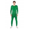 MAILLOT VERDE 2 PZAS HOMBRE SPANDEX