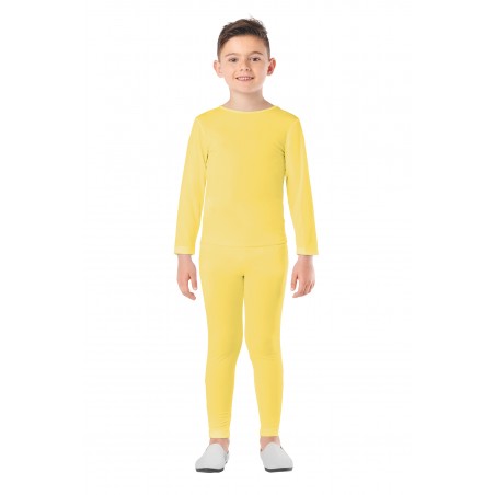 MAILLOT AMARILLO 2 PZAS UNISEX SPANDEX