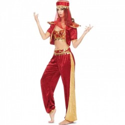 Harén Bailarina Bollywood Indio Árabe Exótico Disfraz Mujer 5051090280723