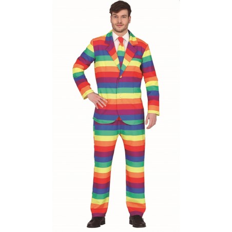 DISFRAZ DE TRAJE RAINBOW HOMBRE