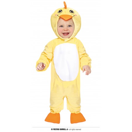 DISFRAZ DE PATITO BEBE