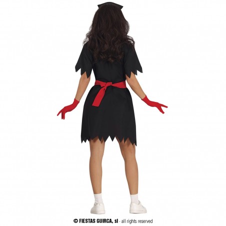 DISFRAZ DE ENFERMERA OSCURA MUJER