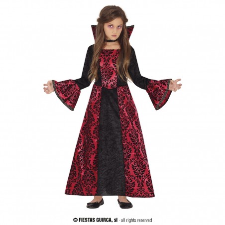 VAMPIRESA  ROJA Y NEGRA INFANTIL