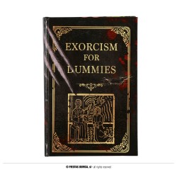 LIBRO "EXORCISM FOR DUMMIES" 22X15 CMS, 46 PGS.