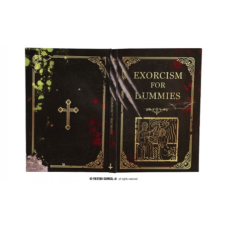 LIBRO "EXORCISM FOR DUMMIES" 22X15 CMS, 46 PGS.