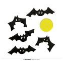 DECORACION GEL MURCIELAGOS, 20X25 CMS.