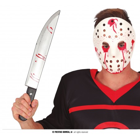 CUCHILLO CON SANGRE, 50 CMS.