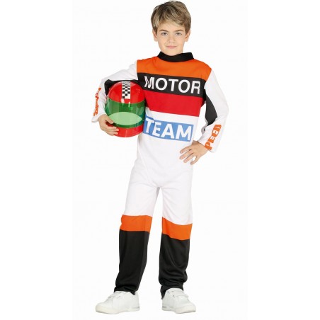 DISFRAZ DE PILOTO MOTOS INFANTIL