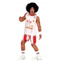 DISFRAZ DE JUGADOR BÁSQUET ZOMBIE ADULTO