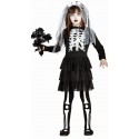 DISFRAZ DE SKELETON BRIDE INFANTIL TALLA 10-12 AÑOS