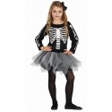 DISFRAZ DE TUTÚ SKELETON INFANTIL