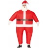 DISFRAZ DE PAPA NOEL HINCHABLE ONE SIZE