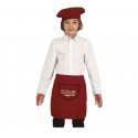 G41258 CASTAÑERO MARRON (DELANTAL Y SOMBRERO) INFANTIL