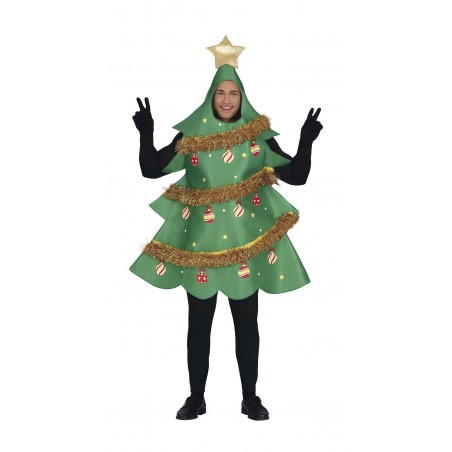 DISFRAZ ARBOL DE NAVIDAD ADULTO T-L