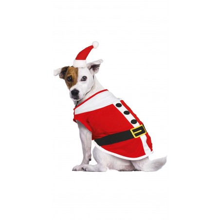 DISFRAZ PERRO PAPA NOEL