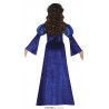 PRINCESA  MEDIEVAL AZUL  INFANTIL