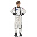 ASTRONAUTA  INFANTIL NASA  PLATEADO