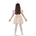 UNICORNIO VESTIDO CON DIADEMA  INFANTIL