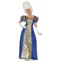DISFRAZ DE MARQUESA AZUL ADULTA