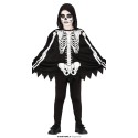 PONCHO ESQUELETO 7-9 AÑOS