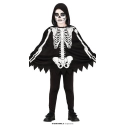 PONCHO ESQUELETO 7-9 AÑOS