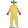 DISFRAZ YELLOW KILLER CLOWN T-L