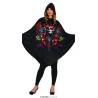 PONCHO CATRINA ADULTA