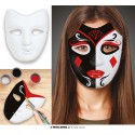 MASCARA BLANCA PARA PINTAR