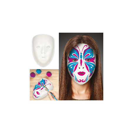 CARETA BLANCA CORTA PVC