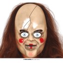 MASCARA MUÑECA TERROR PVC