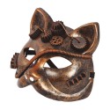 MASCARA GATO STEAMPUNK PVC