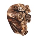 MASCARA ORO STEAMPUNK