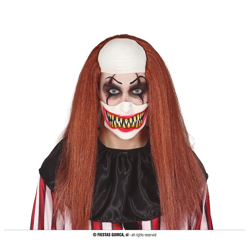 MASCARA MEDIA CARA PAYASO LATEX