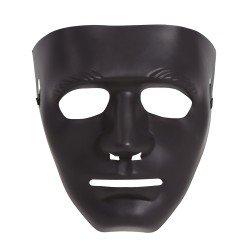 MASCARA NEGRA PVC