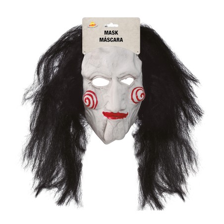 MASCARA MARIONETA CON PELO LATEX