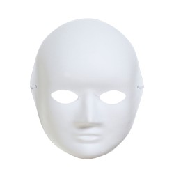 CARETA BLANCA PAPER MACHE""