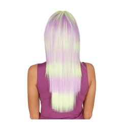 PELUCA MELENA LARGA AMARILLA EXTRA (ENVASE CAJA)