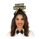 DIADEMA "HAPPY NEW YEAR" SURT.PLATA Y ORO