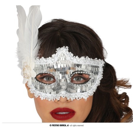 G12021 ANTIFAZ PLATA  CON PLUMA