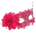 ANTIFAZ FUCSIA CON FLOR