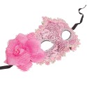 ANTIFAZ ROSA CON FLOR